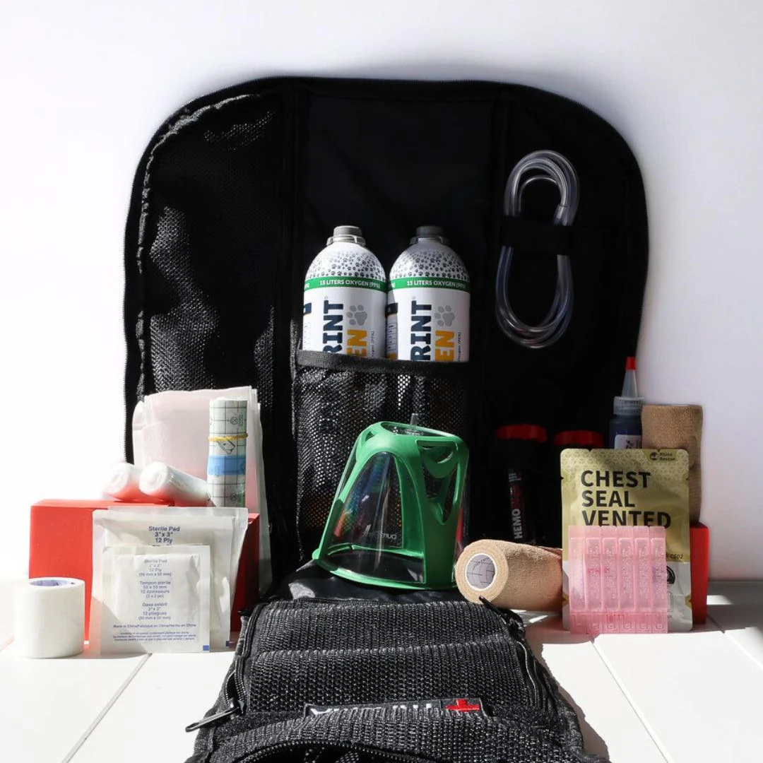 K9 Trauma First Aid Kit – Emergency Medical Kit with Oxygen & Bleed Control for Working Dogs - Image 5